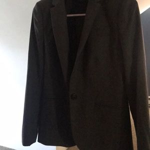 J. Crew super 120s grey blazer, sz 0